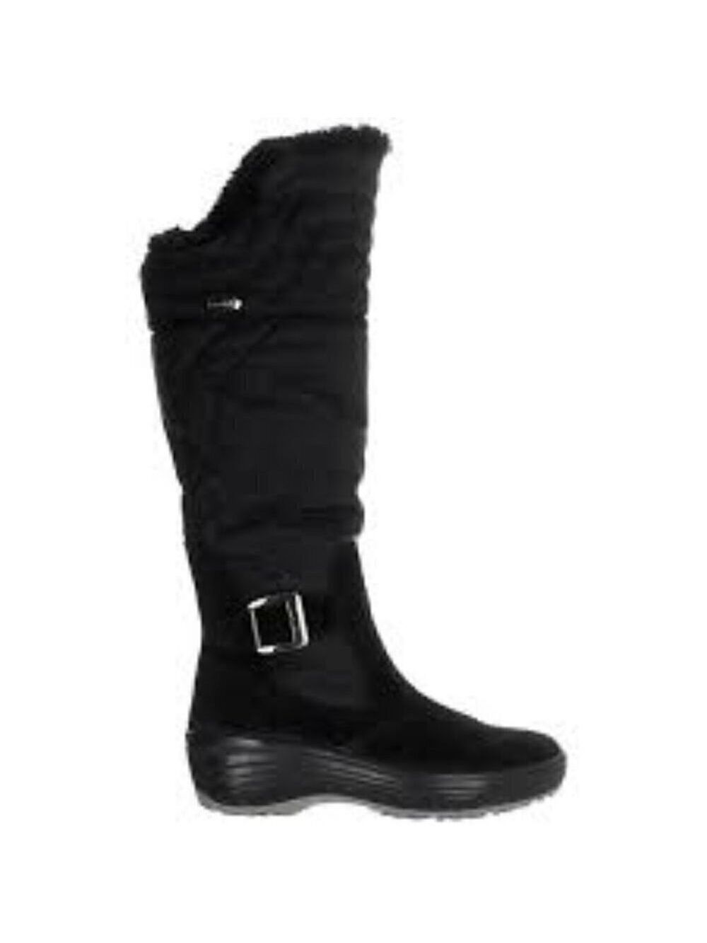 𝅺pajar Natasha Faux-Fur Waterproof Winte Black Boot - Picture 2 of 16